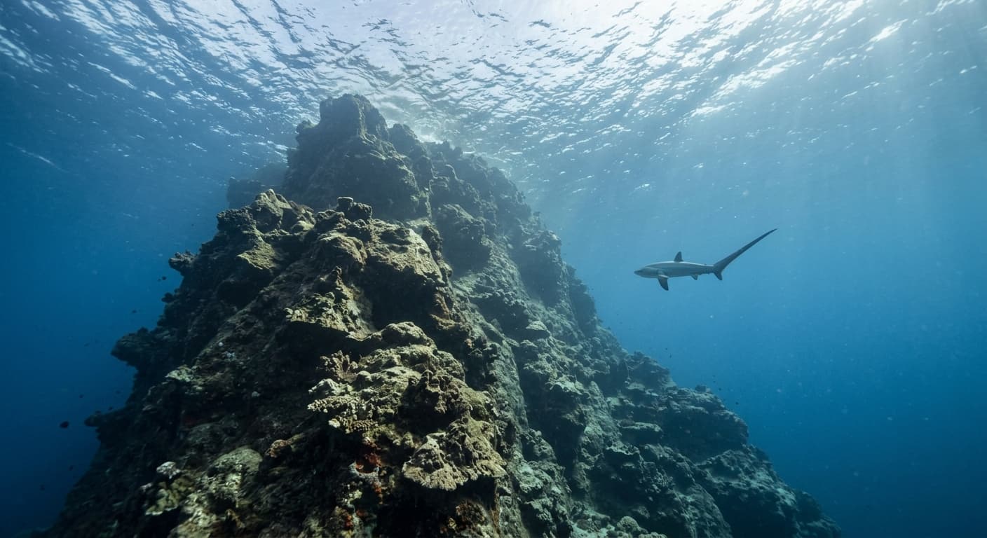Monad Shoal, Thresher Shark Divers Mooring Line